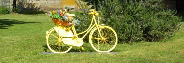bici portafiori a Gaggio (Nibionno) (Lc)
